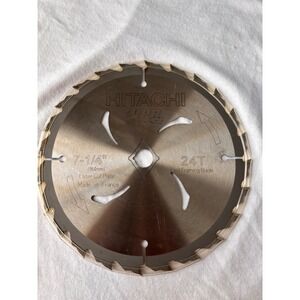 Hitachi VPR 7-1/4" lot of 4 24T Framing Circular Saw Blade 725213 Made in France